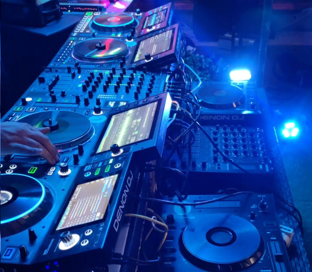 DJ console